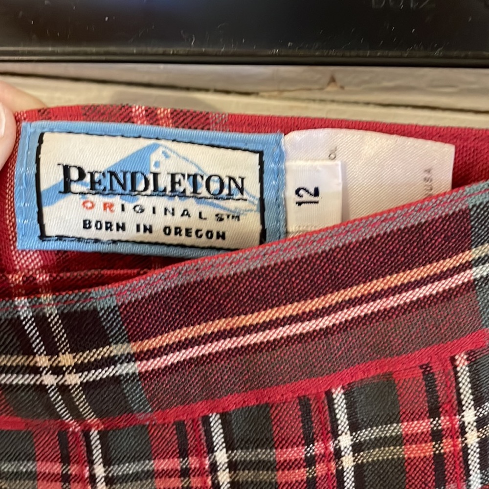 Vintage Pendleton Limited Edition Reversible Plai… - image 7
